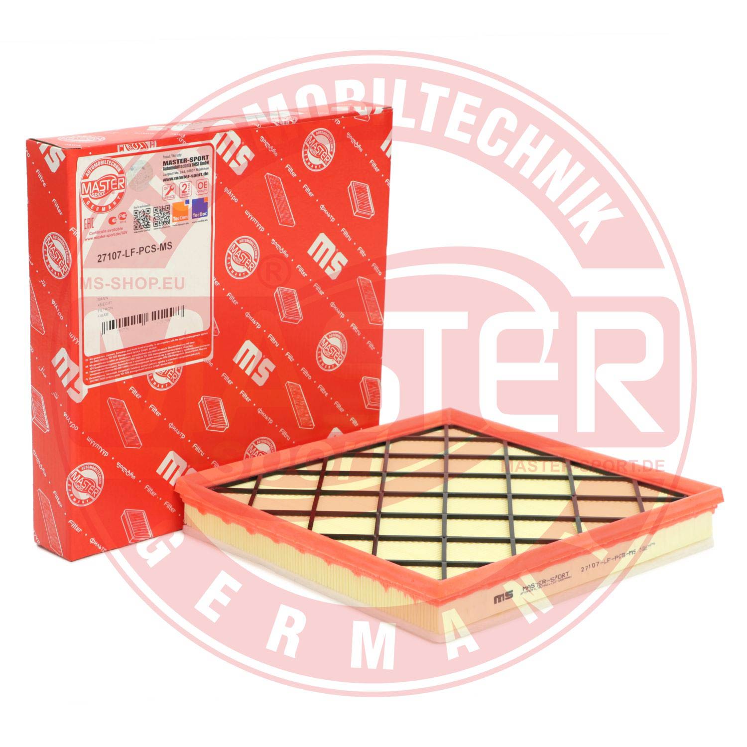 Filtru aer MASTERSPORT GERMANY 27107-LF-PCS-MS
